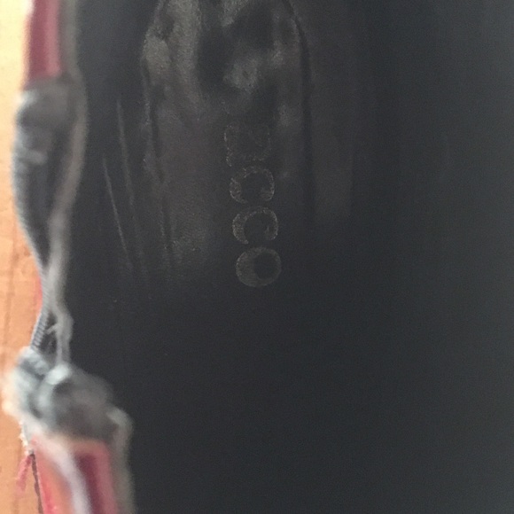 Sacco Red Patent Leather Western Ankle Boots. EU Size 39- US Size 8 1/2 to 9 - Picture 7 of 7